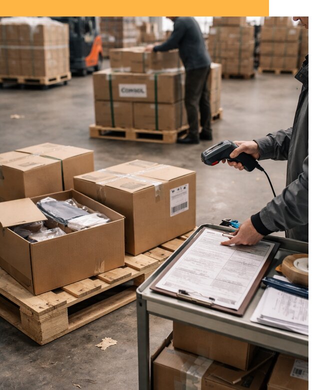 Сборные грузы из Китая: доставка, склад и таможня от 18698