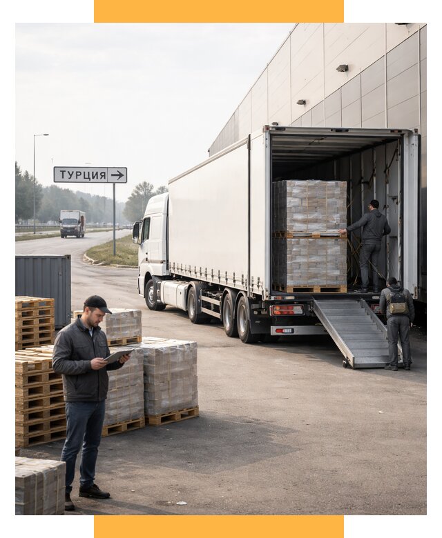 Автоперевозки и доставка фурой из Турции от 124656 р. | СетСервис-Збл