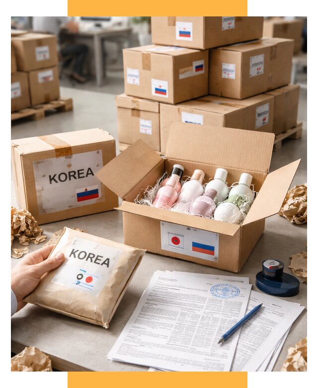 Доставка косметики из Кореи от 8830 р. под ключ | СетСервис-Збл