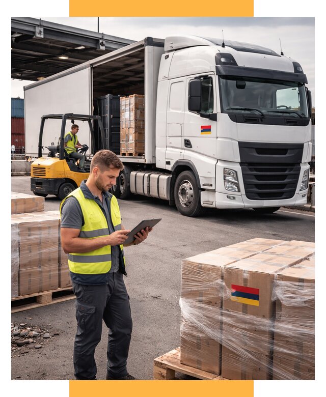 Автоперевозки из Армении от 98686 р. — услуги СетСервис-Збл