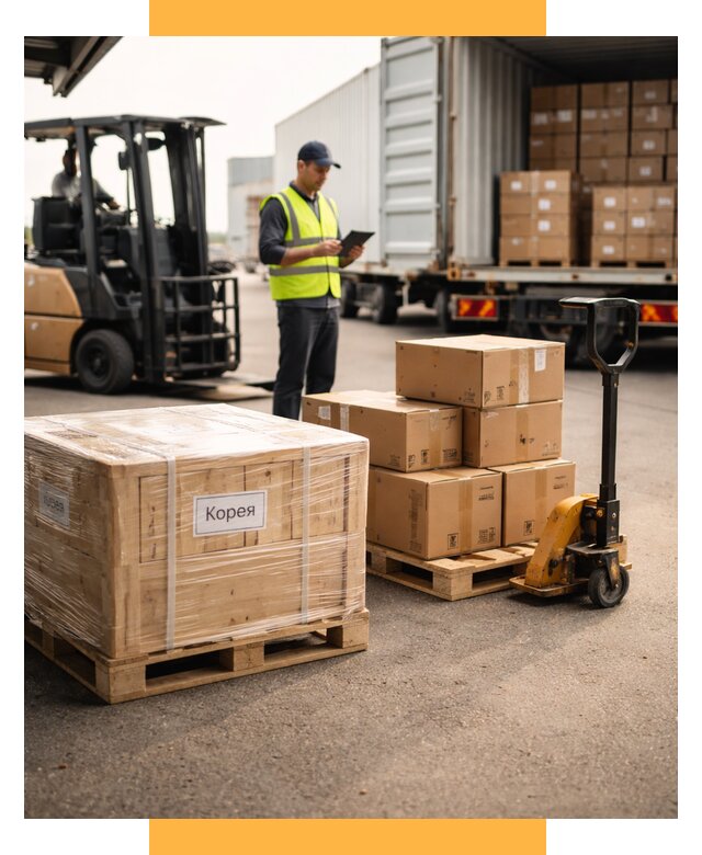 Доставка грузов в Корею из России от 36358 р. | СетСервис-Збл