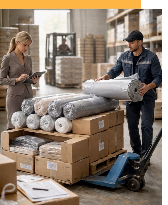 Перевозка текстиля по миру от 15582 руб. с таможней и страхованием