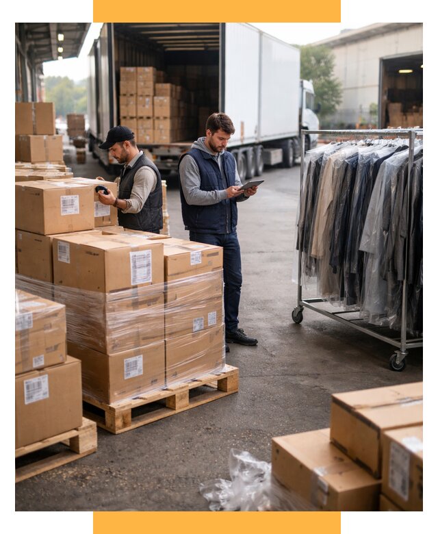 Перевозка и доставка одежды из Китая от 7791 р., СетСервис-Збл