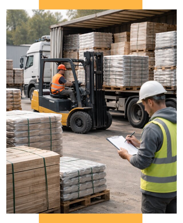 Перевозка строительных материалов от 5713 р. | СетСервис-Збл