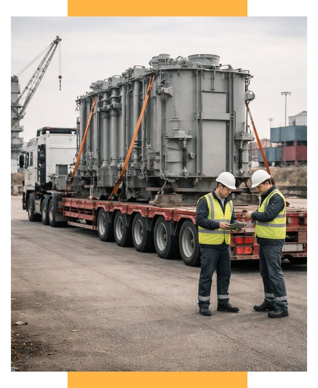 Перевозка негабаритных грузов под ключ от 124656 р., СетСервис-Збл