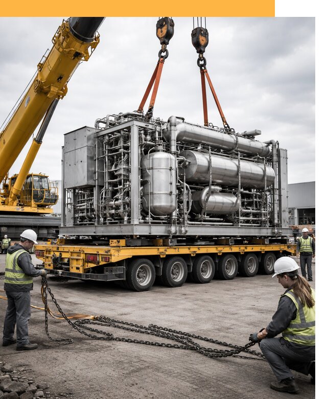 Перевозка тяжеловесных грузов по миру от 155820 руб