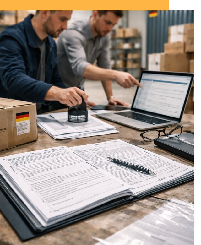 Таможенное оформление грузов из Германии от 9349 руб.