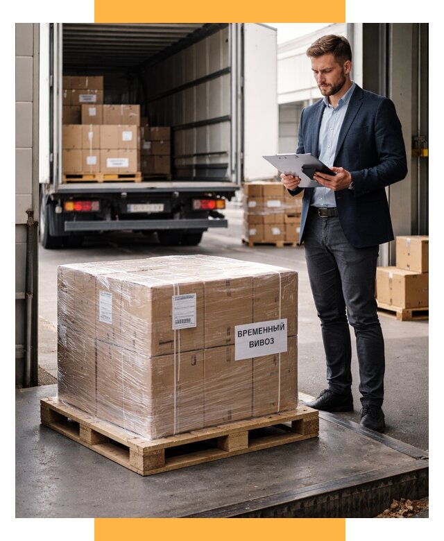 Временный вывоз товаров под ключ от 8310 р. | СетСервис-Збл