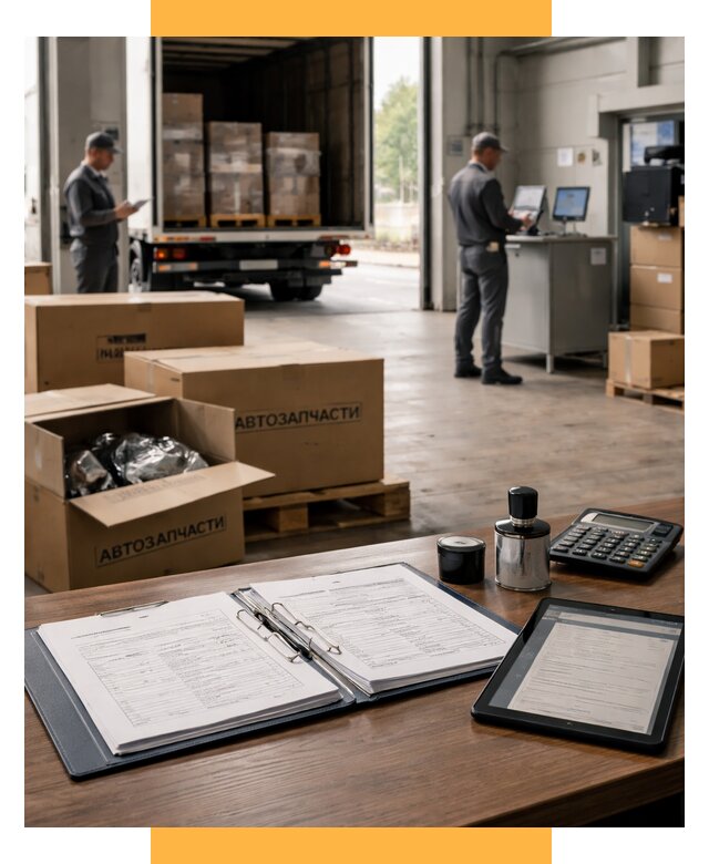 Таможенное оформление автозапчастей под ключ от 8830 р., СетСервис-Збл